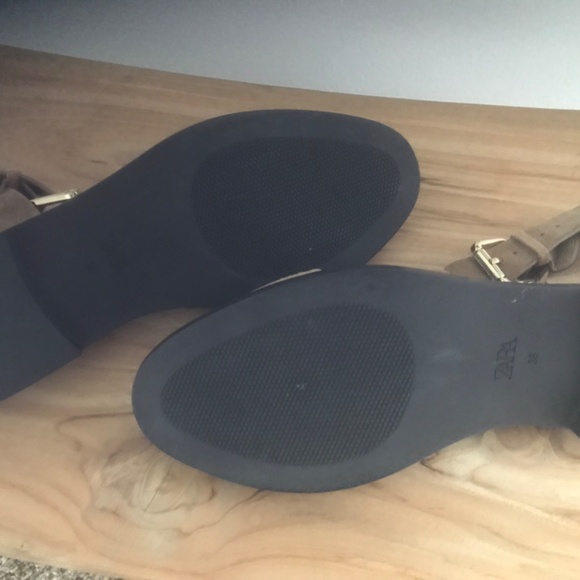 Zara Genuine Leather Fisherman Sandals - Picture 4 of 4